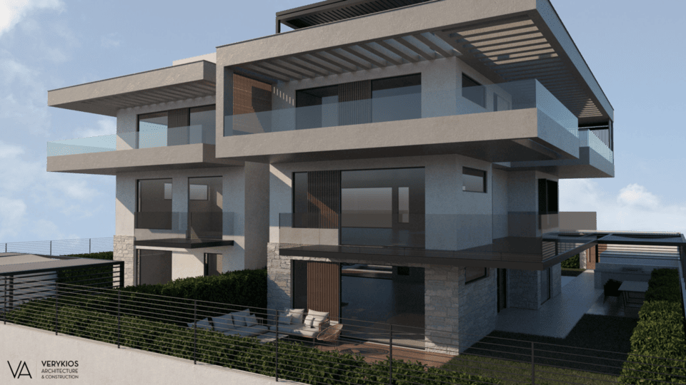 Κτίριο Κατοικιών στην Σαρωνίδα