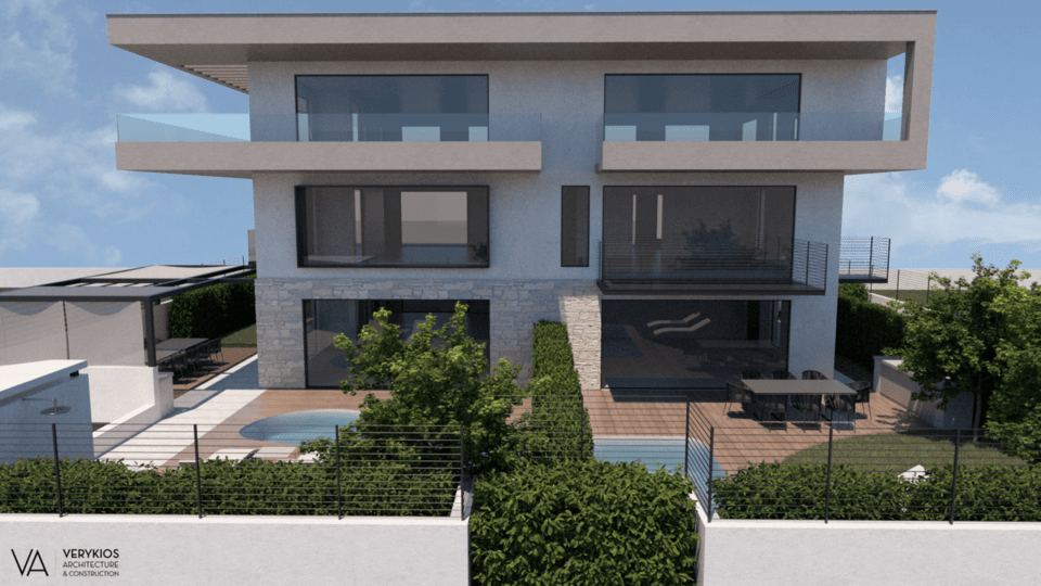 Κτίριο Κατοικιών στην Σαρωνίδα