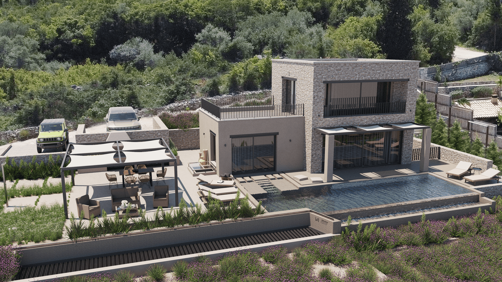 Τέσσερις Νέες Κατοικίες στη Λευκάδα